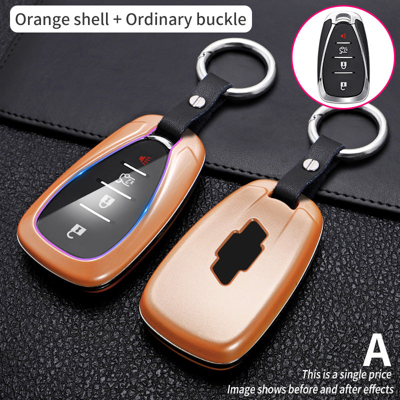 Key Fob Cover - Snug fit carbon fiber shell protects your car remote from scratches