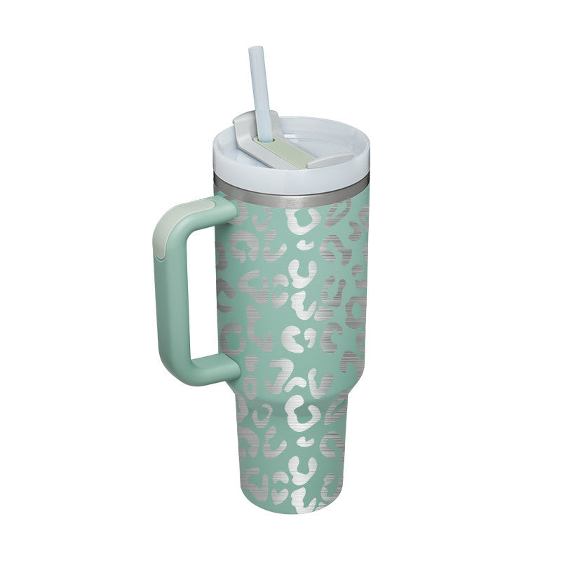 Insulated Tumbler 40oz - 25 Colors, 24hr Cold / 12hr Hot, Leakproof with Straw, for Car Gym Office