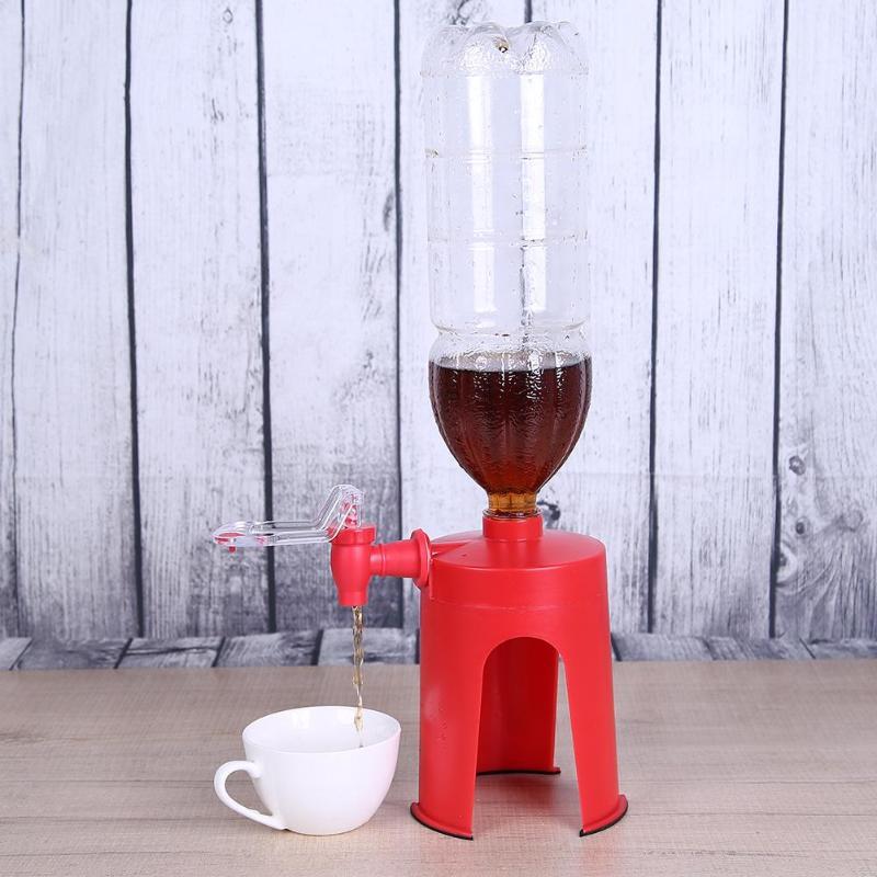 Water Jug Soda Beverage Dispenser Bottle Soda Upside Down Drinking Water Dispenser Gadget Party Home Bar Kitchen Gadget