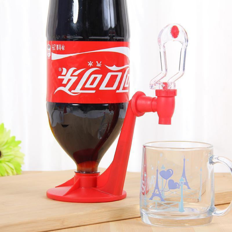 Water Jug Soda Beverage Dispenser Bottle Soda Upside Down Drinking Water Dispenser Gadget Party Home Bar Kitchen Gadget