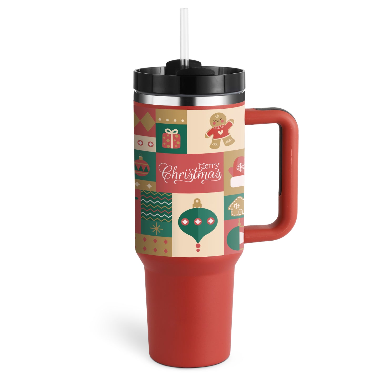 Insulated Tumbler 40oz - 25 Colors, 24hr Cold / 12hr Hot, Leakproof with Straw, for Car Gym Office