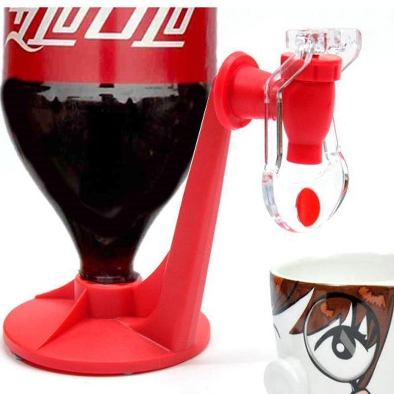 Water Jug Soda Beverage Dispenser Bottle Soda Upside Down Drinking Water Dispenser Gadget Party Home Bar Kitchen Gadget