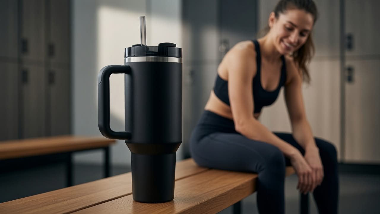 Insulated Tumbler 40oz - 25 Colors, 24hr Cold / 12hr Hot, Leakproof with Straw, for Car Gym Office