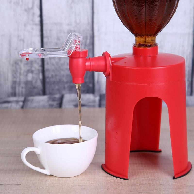 Water Jug Soda Beverage Dispenser Bottle Soda Upside Down Drinking Water Dispenser Gadget Party Home Bar Kitchen Gadget