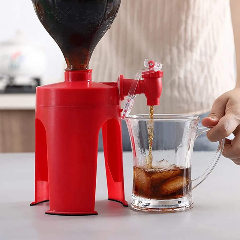 Water Jug Soda Beverage Dispenser Bottle Soda Upside Down Drinking Water Dispenser Gadget Party Home Bar Kitchen Gadget