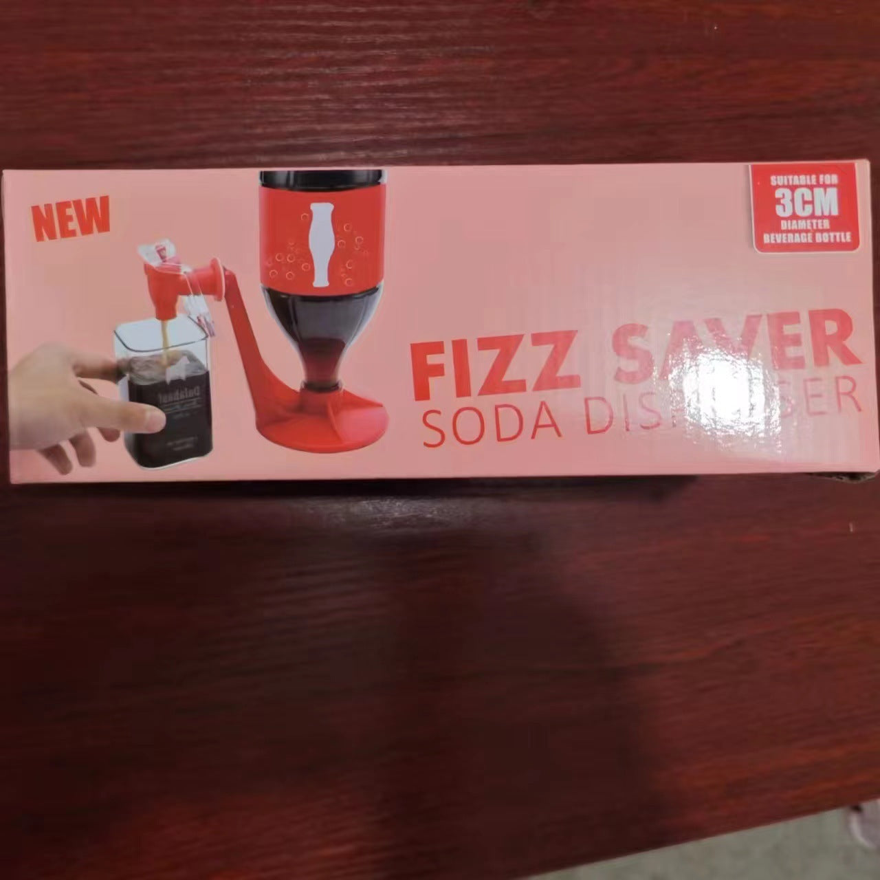 Water Jug Soda Beverage Dispenser Bottle Soda Upside Down Drinking Water Dispenser Gadget Party Home Bar Kitchen Gadget