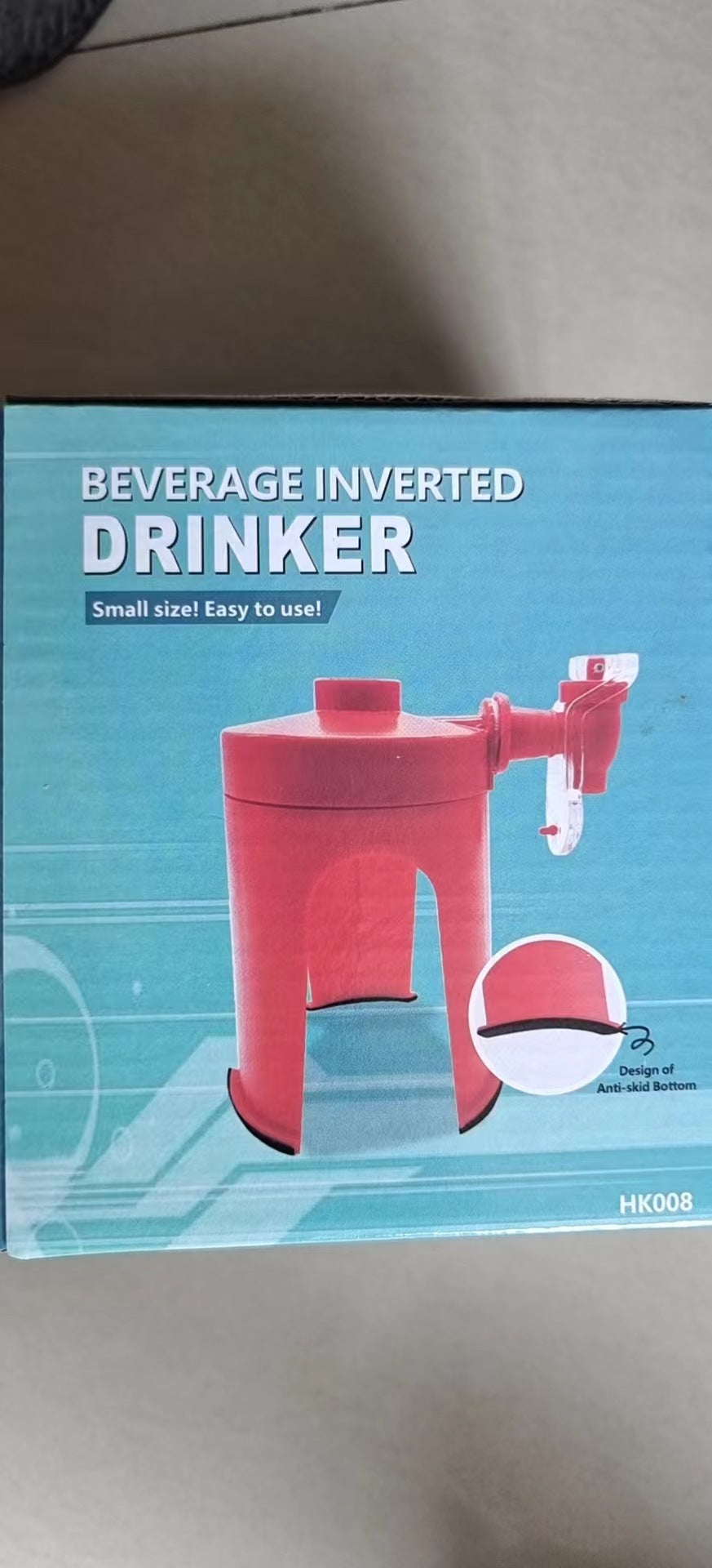 Water Jug Soda Beverage Dispenser Bottle Soda Upside Down Drinking Water Dispenser Gadget Party Home Bar Kitchen Gadget