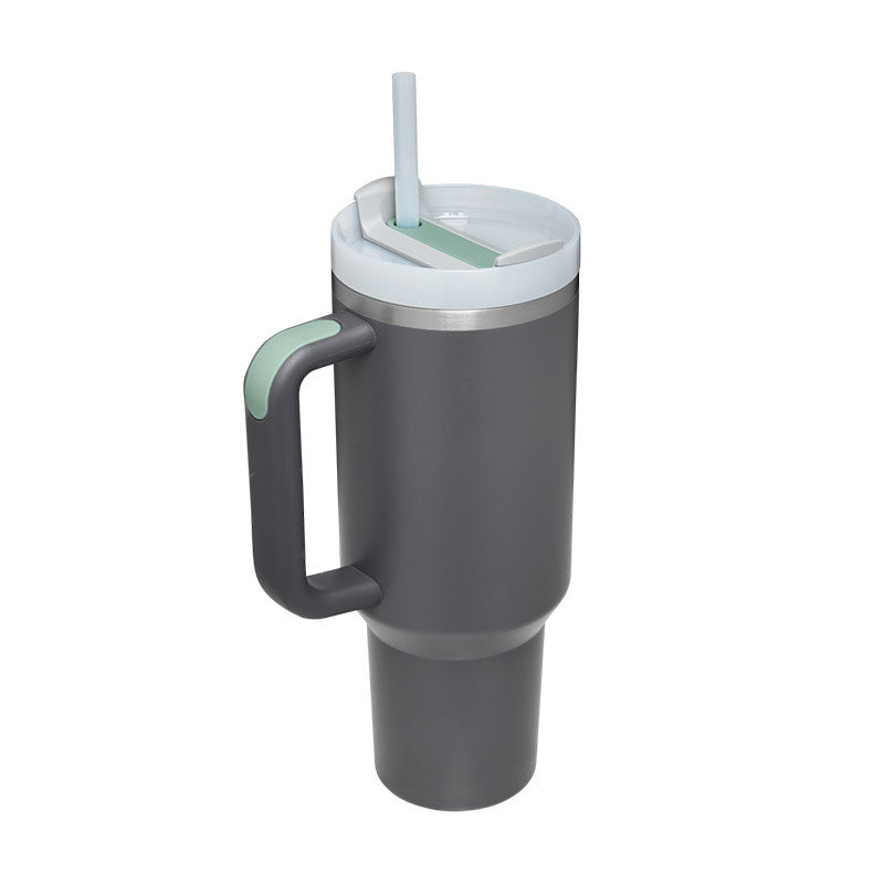 Insulated Tumbler 40oz - 25 Colors, 24hr Cold / 12hr Hot, Leakproof with Straw, for Car Gym Office