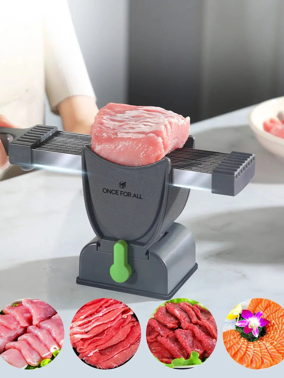 Stainless Steel Fresh Meat Cutter Chopper