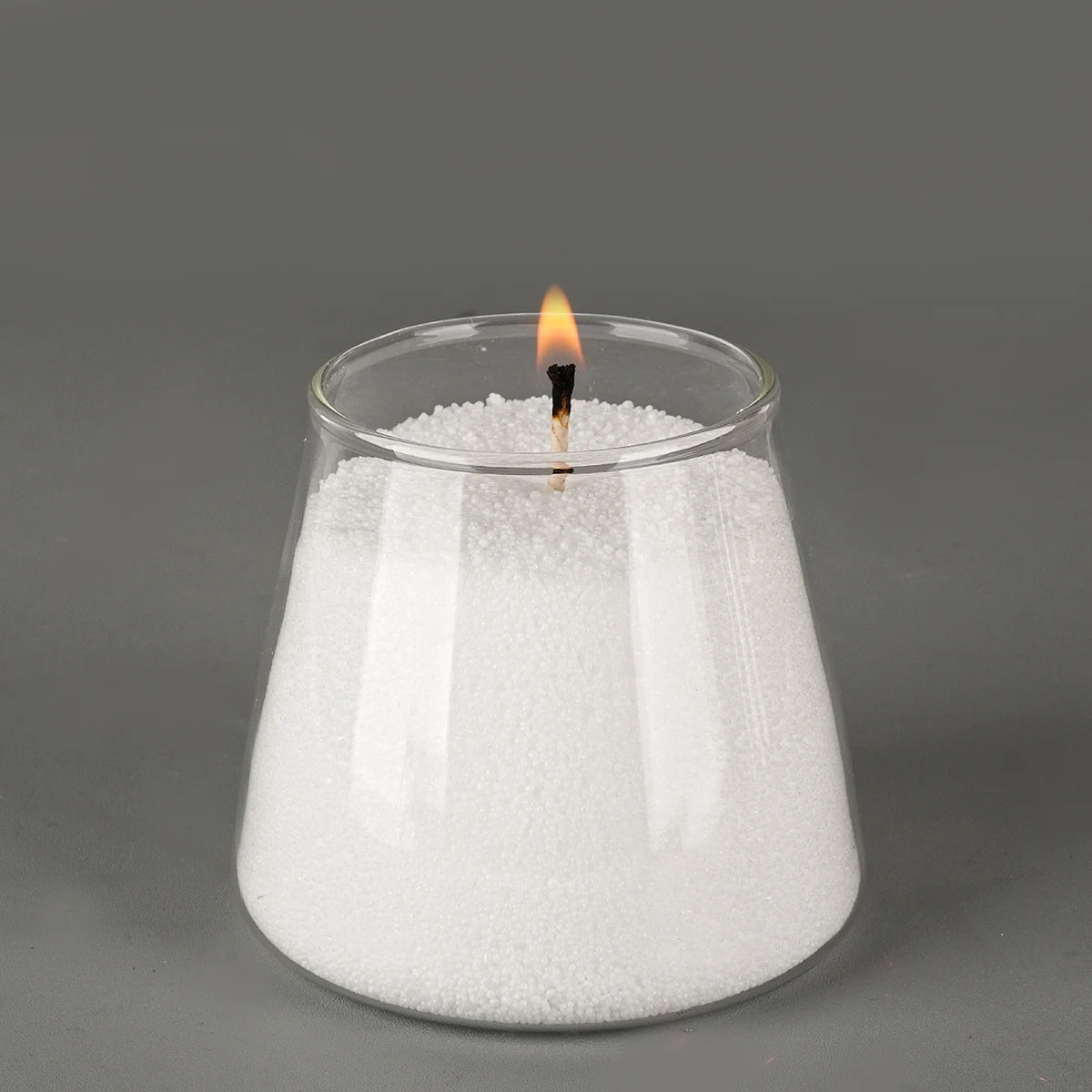 500g-1000g White Sand Wax Ice Flower Wax DIY Scented Candle Making Accessories Snowflake Wax Pearl Candles Sand Painting Tools