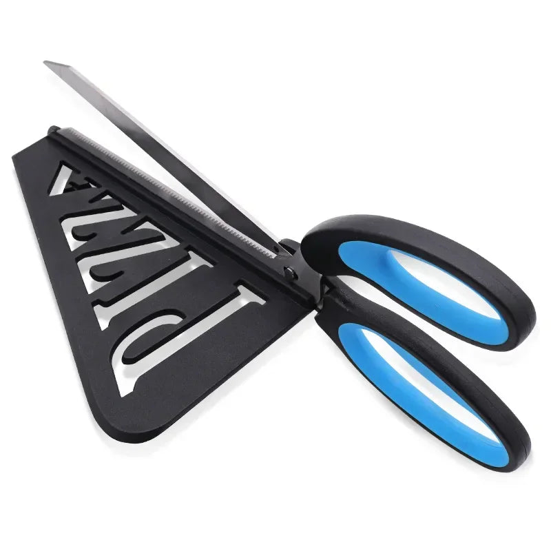 Pizza Scissors Knife Pizza Cutting Tool Stainless Steel Pizza Cutter Slicer Baking Tool Multi-Functional With Detachable Spatula