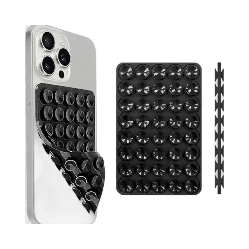 Sticky Grippy Suction Phone Case Mount Sillicon Adhesive Phone Accessory For IPhone And Android Hands-Free Fidget Toy