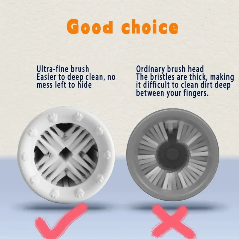 Pet Foot Washing Cup Dog Outdoor Cleaning Beauty Paw Washing Tool Intelligent Automatic Foot Wash Plastic Foot Bath Cup Tool New