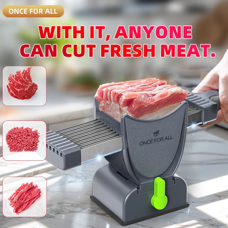 Stainless Steel Fresh Meat Cutter Chopper