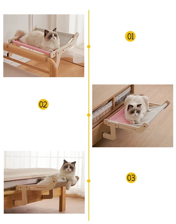 Cat Hammock Wooden Assembly