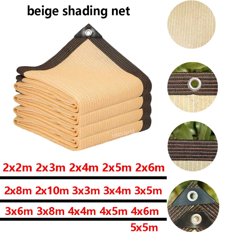 HDPE Sunshade Net - UV Protection for Garden & Patio