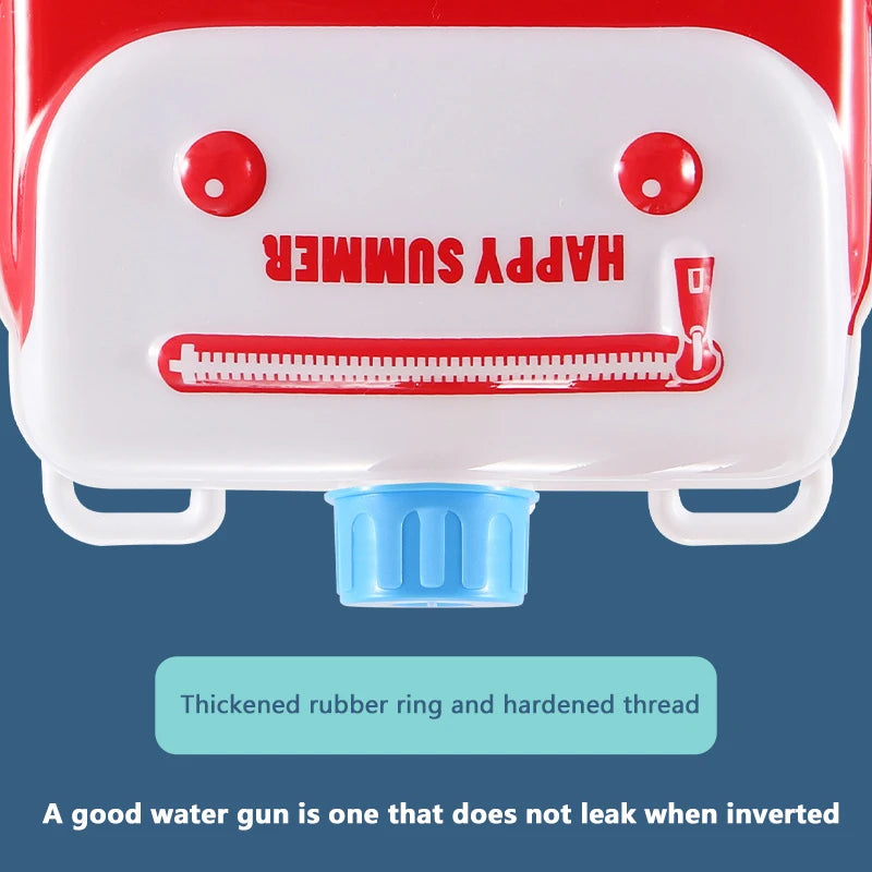 1 Piece Boy Girl Pressure Backpack Water Guns Baby Playing Water Outdoor Beach Toys For Children Summer Toy Water Gun