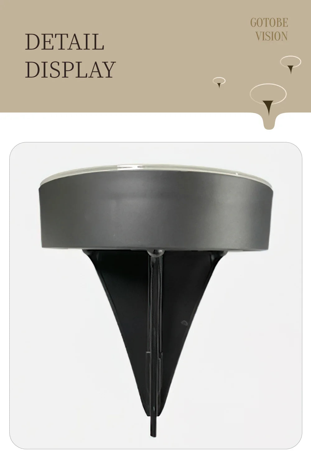 IP68 Waterproof LED Outdoor Solar Power Ground Light Lighting Control Path Deck Lights Yard Driveway Lawn Garden Decoration Lamp