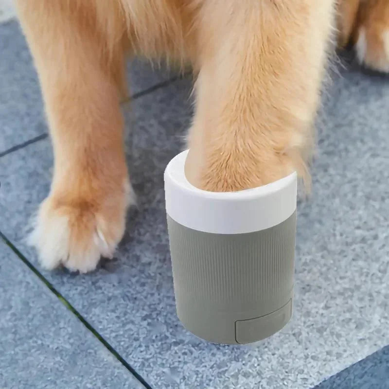 Pet Foot Washing Cup Dog Outdoor Cleaning Beauty Paw Washing Tool Intelligent Automatic Foot Wash Plastic Foot Bath Cup Tool New