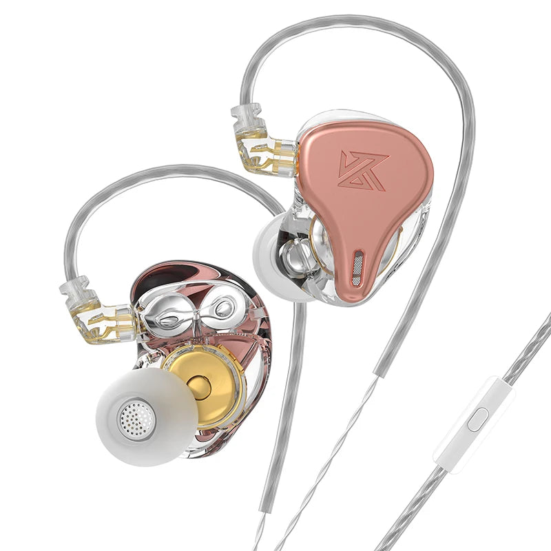 KZ × HBB DQ6S In-Ear Earphone HiFi Metal Headset Music Monitor Headphones ZEX PRO EDX PRO ZSX ZAX ZAS ZS10PRO CRA DQ6 EDS