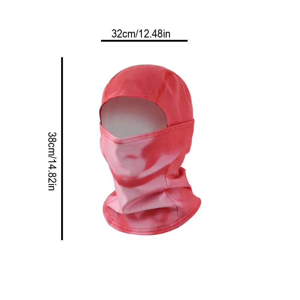 Temperature sensitive color changing face mask Summer Sun Protection Bandana Cooling Neck Hiking Scarves Ski Masks Hood Hat