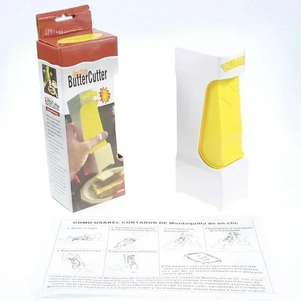 Butter Slicer Cutter Dispenser Hand Held Slicer Cutting Butter Box One Click Stick Butters Cheese Cooking Steak Kitchen Supplies