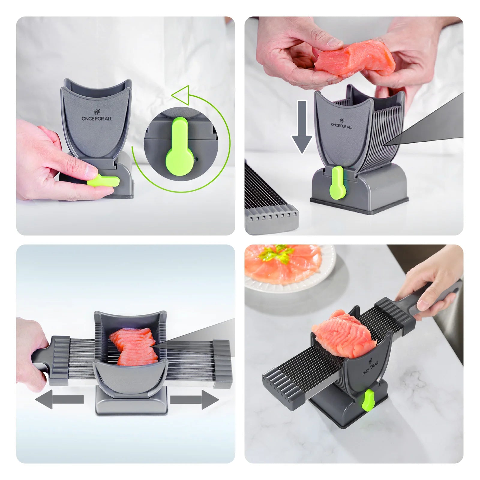 Stainless Steel Fresh Meat Cutter Chopper