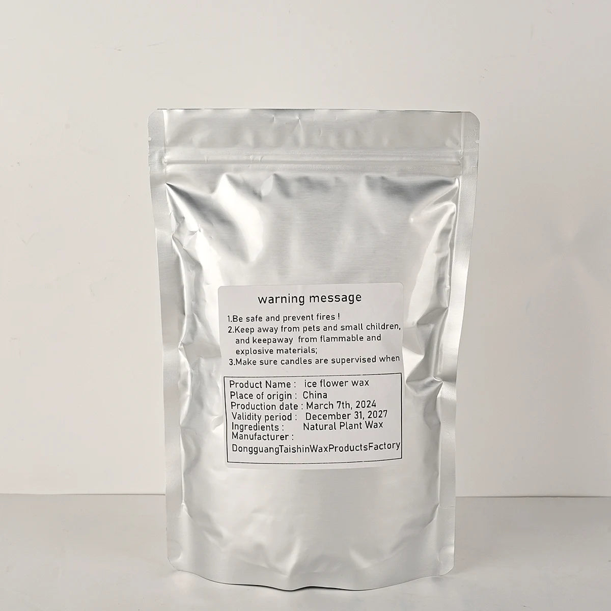 500g-1000g White Sand Wax Ice Flower Wax DIY Scented Candle Making Accessories Snowflake Wax Pearl Candles Sand Painting Tools