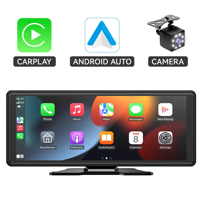 VENBES 10.26" Car Radio Carplay Android Auto Car Display IPS TouchScreen Support Mirrorlink USB WIFI