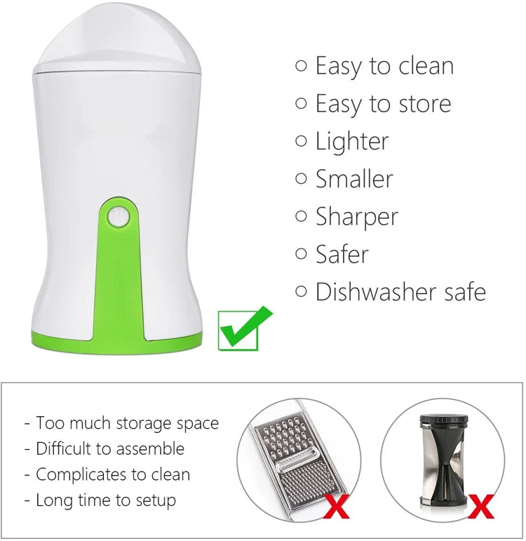 Heavy Duty Spiralizer Vegetable Slicer Vegetable Spiral Slicer Cutter Zucchini Pasta Noodle Spaghetti Maker Food Slicer