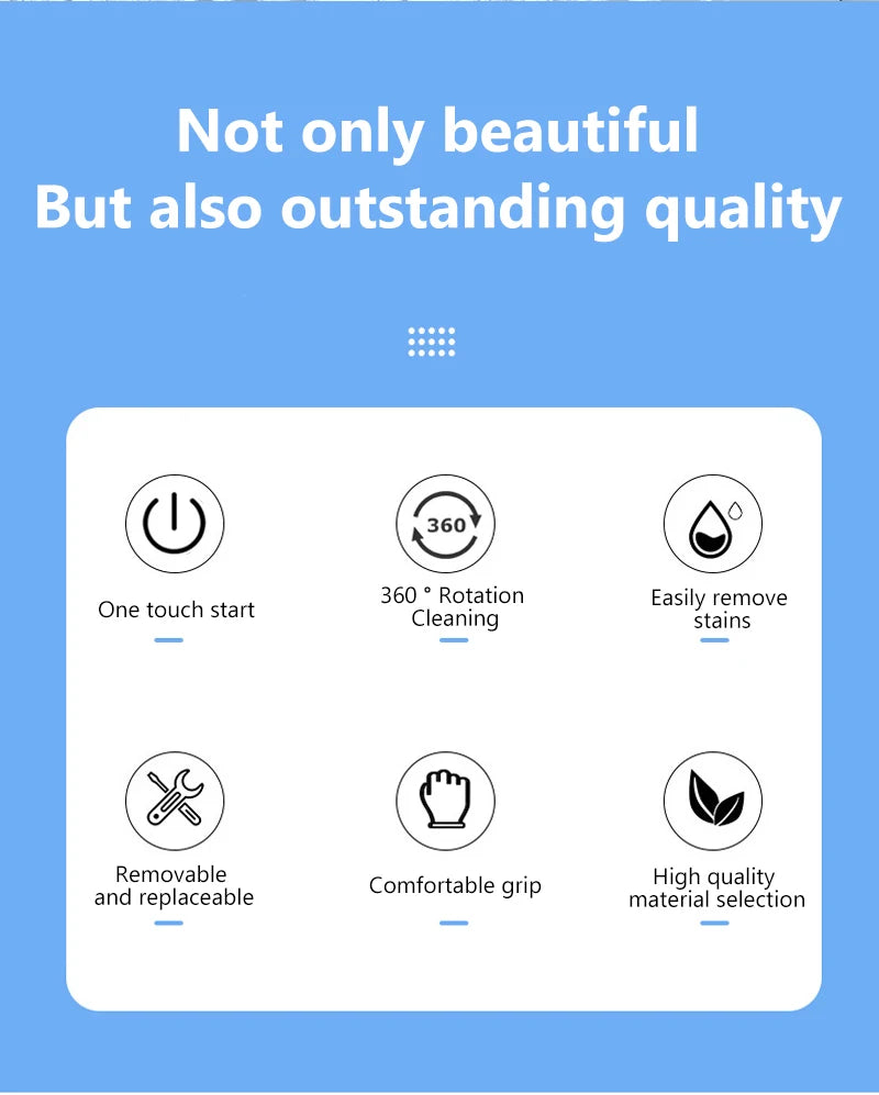 Dishwashing Brush Electric Cleaning Brush Automatic Wireless USB Rechargeable Professional Kitchen Bathtub Tile Cleaning Brushes