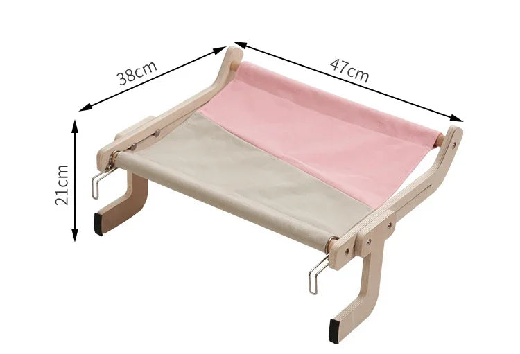 Cat Hammock Wooden Assembly
