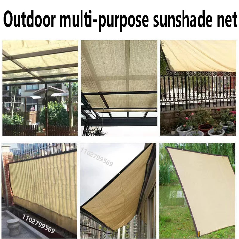 HDPE Sunshade Net - UV Protection for Garden & Patio