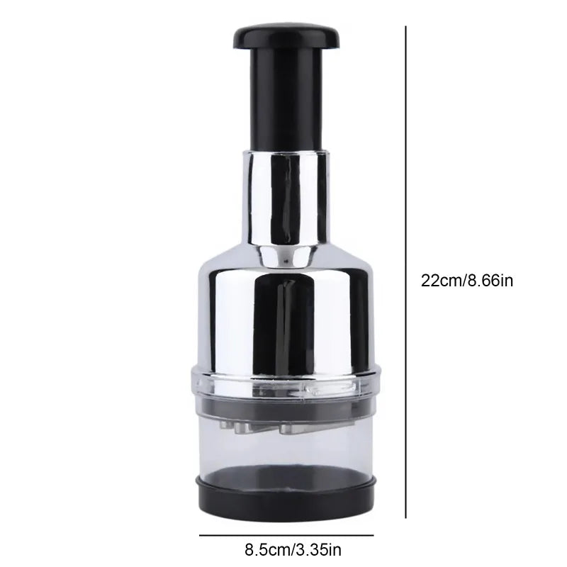 Manual Onion Chopper Garlic Crusher Pressing Handheld Food Chopper Slicer Dicer Mixer Kitchen Vegetable Slicer Peeler Tools