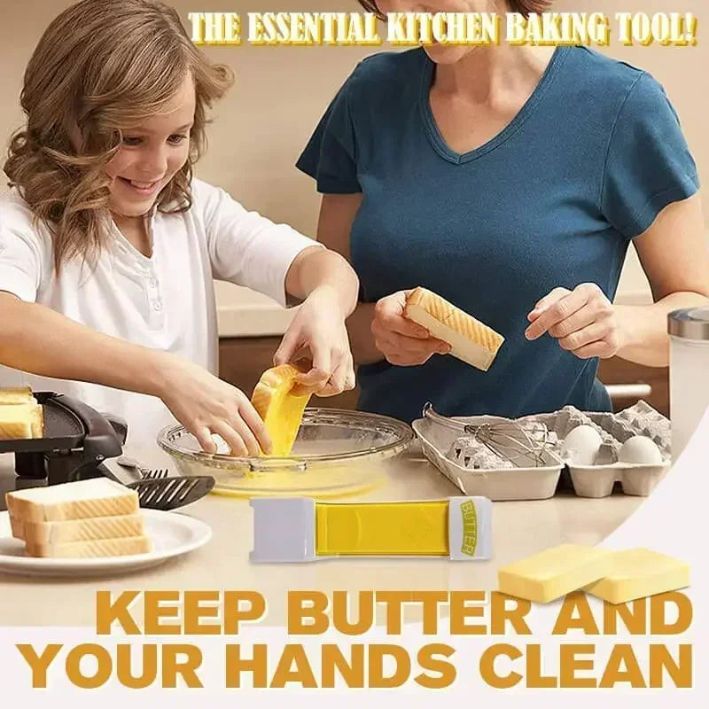Butter Slicer Cutter Dispenser Hand Held Slicer Cutting Butter Box One Click Stick Butters Cheese Cooking Steak Kitchen Supplies