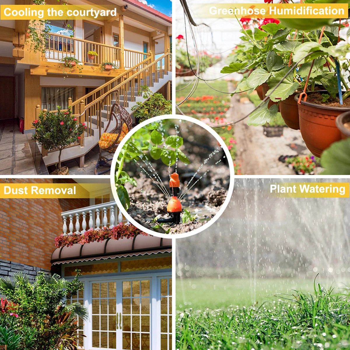 Knob Irrigation Timer Automatic Flower Watering Controller Courtyard Gardening Drip-irrigation Sprinkler System Watering Device