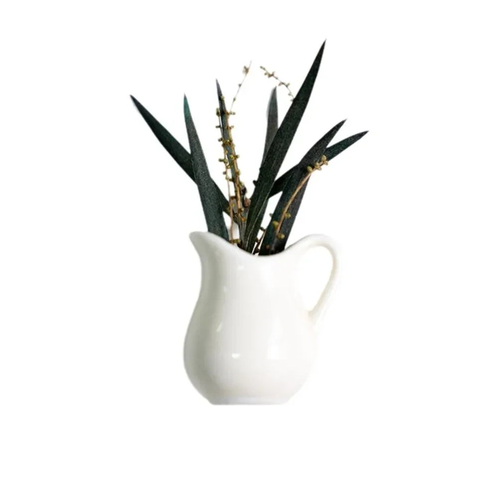 Cute Plant Vase Fridge Magnets, Diy Mini Ceramic Vase Fridge Magnets, Simulated Porcelain Bonsai Fridge Stickers