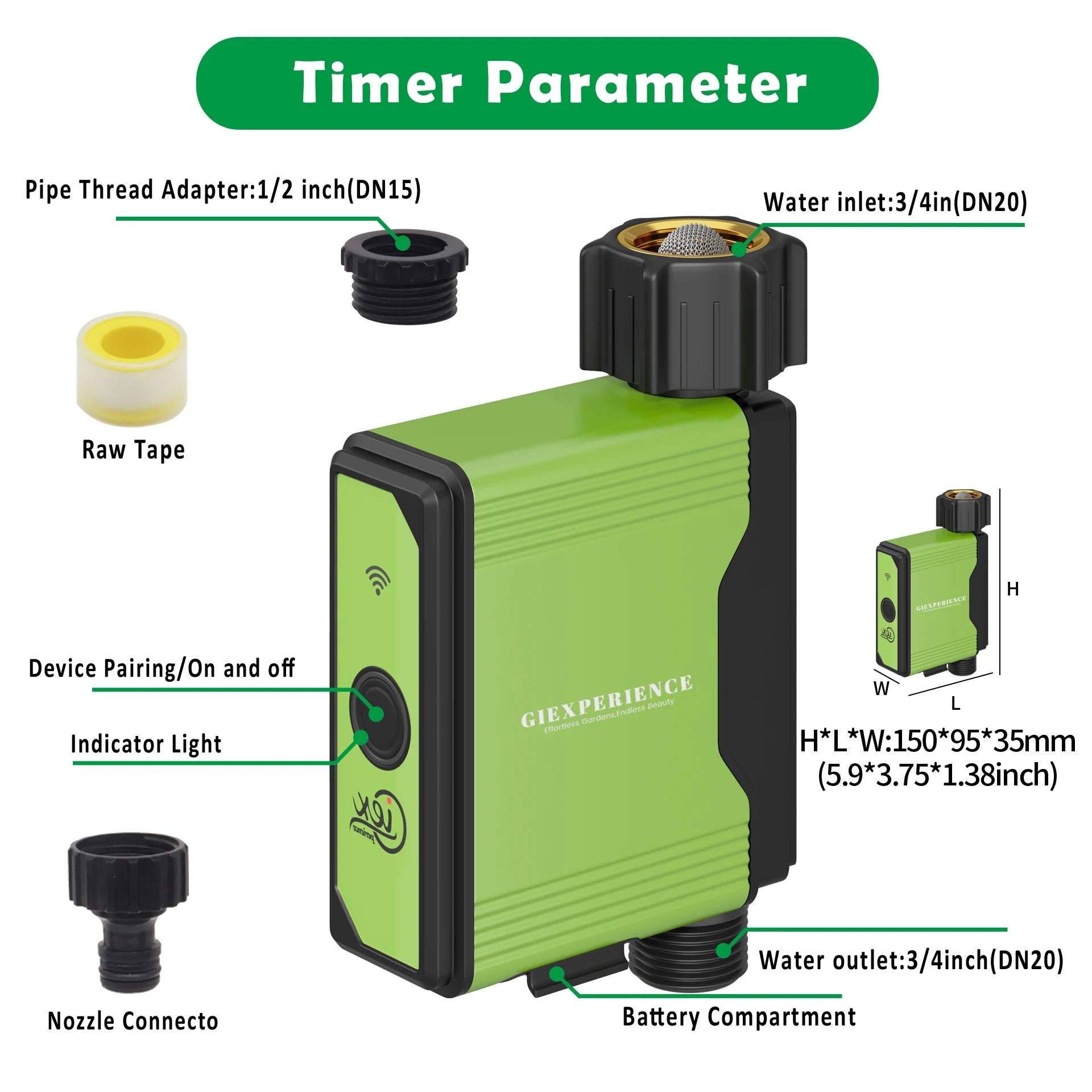 2025 NEW ZIGBEE WIFI Garden Watering Timer Smart Sprinkler Drip Irrigation System Built-in Water Flow Recorder Controller TUYA