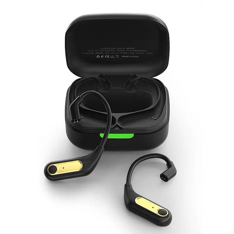 KZ AZ15 Bluetooth-compatible 5.2 Cable Wireless Ear Hook Upgrade Wireless Headphones with Charging Case AZ09 PRO AZ10 SKS