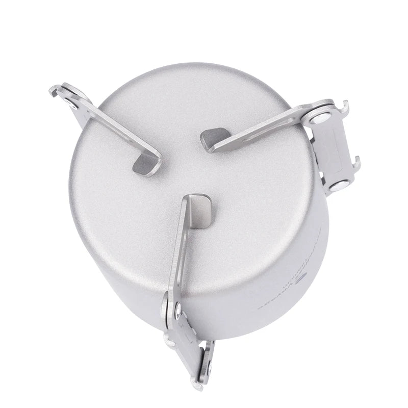 Boundless Voyage Outdoor Camping Alcohol Stove One-Piece Titanium Burners Foldable Stands Portable Travel Picnic Furnace