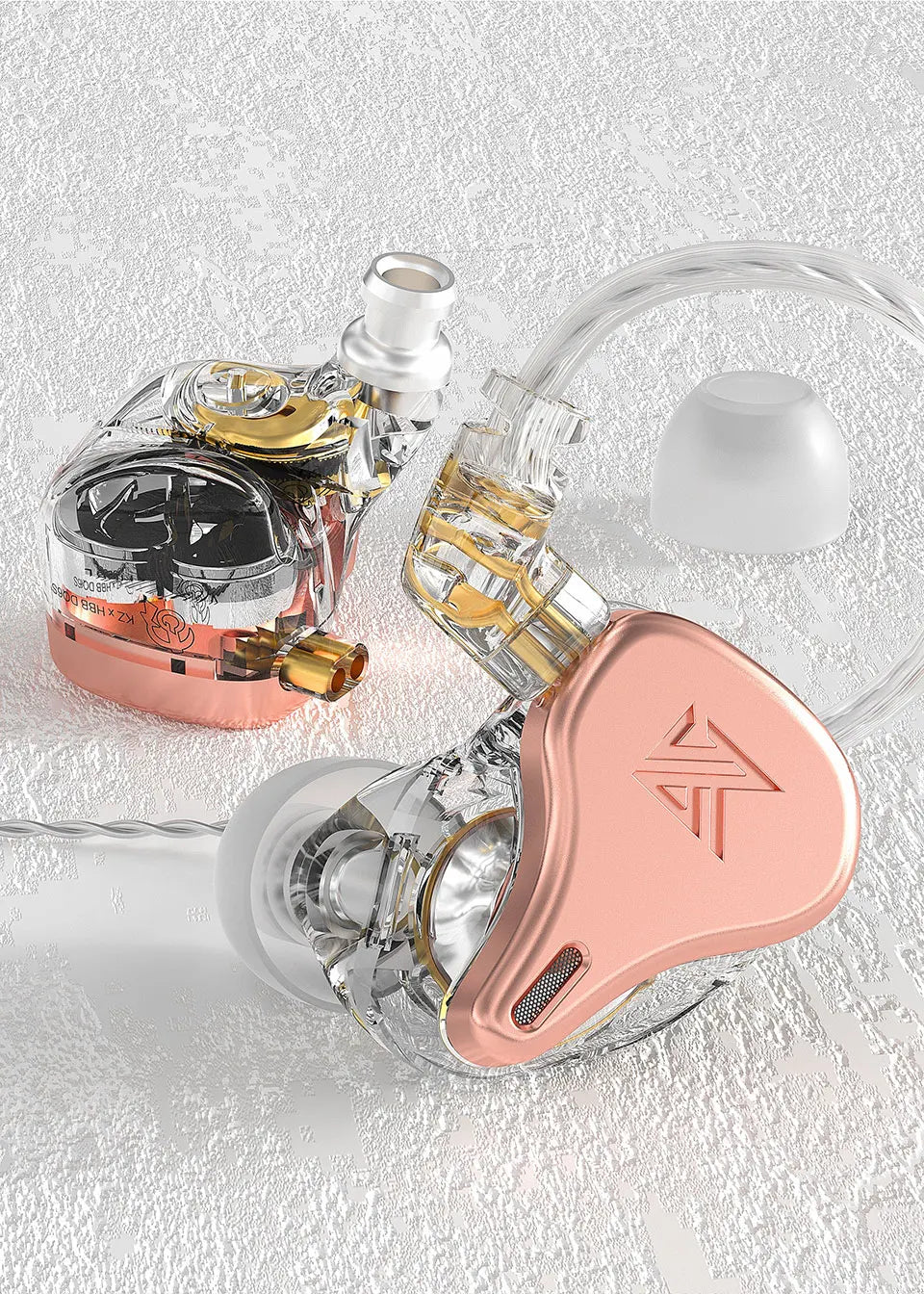 KZ × HBB DQ6S In-Ear Earphone HiFi Metal Headset Music Monitor Headphones ZEX PRO EDX PRO ZSX ZAX ZAS ZS10PRO CRA DQ6 EDS