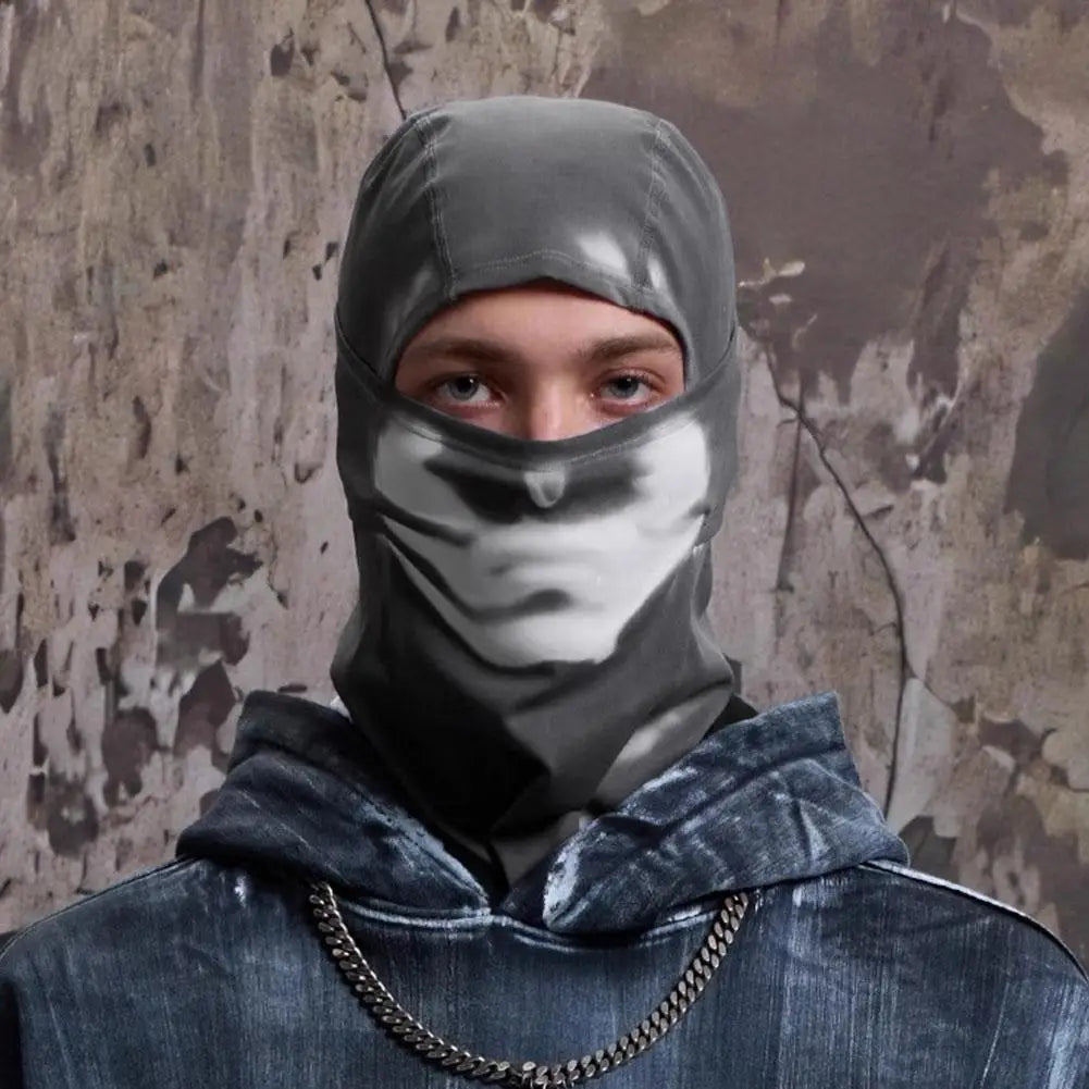 Temperature sensitive color changing face mask Summer Sun Protection Bandana Cooling Neck Hiking Scarves Ski Masks Hood Hat