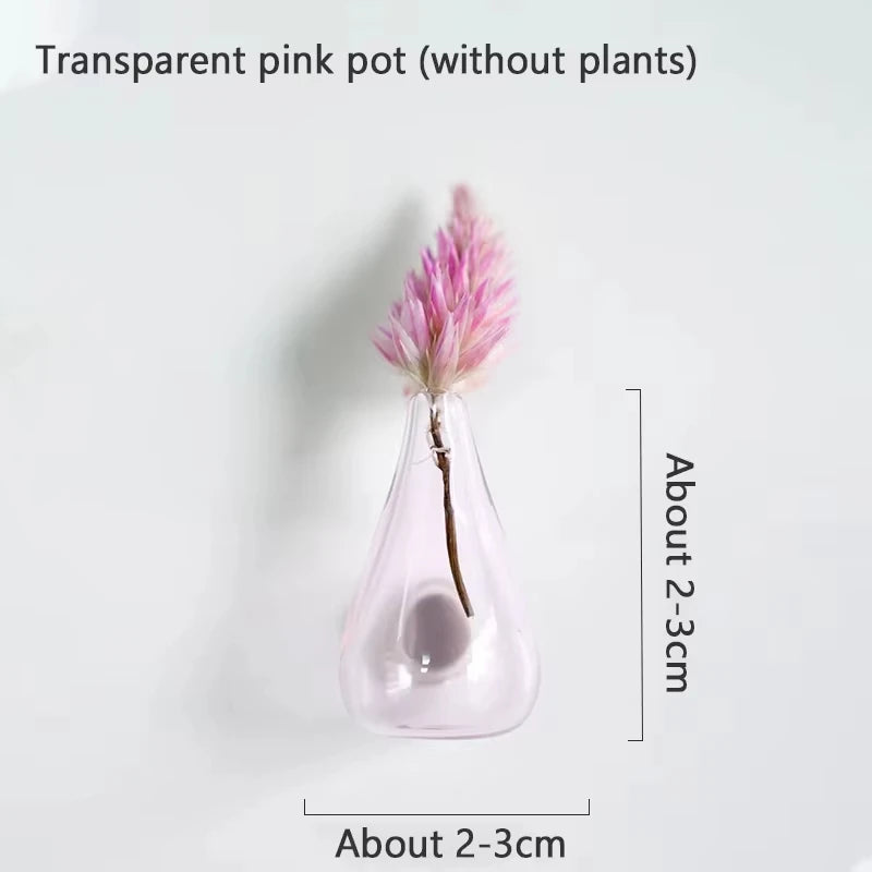 Cute Plant Vase Fridge Magnets, Diy Mini Ceramic Vase Fridge Magnets, Simulated Porcelain Bonsai Fridge Stickers