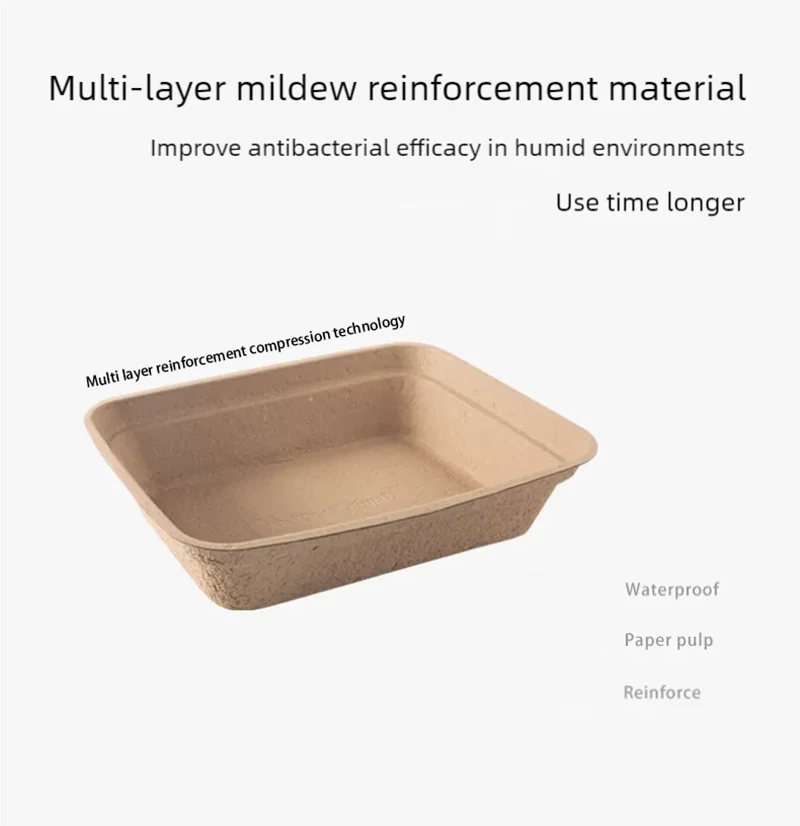 Disposable cat litter box