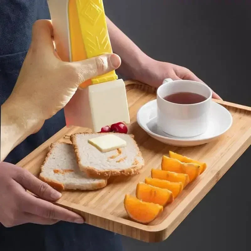 Butter Slicer Cutter Dispenser Hand Held Slicer Cutting Butter Box One Click Stick Butters Cheese Cooking Steak Kitchen Supplies