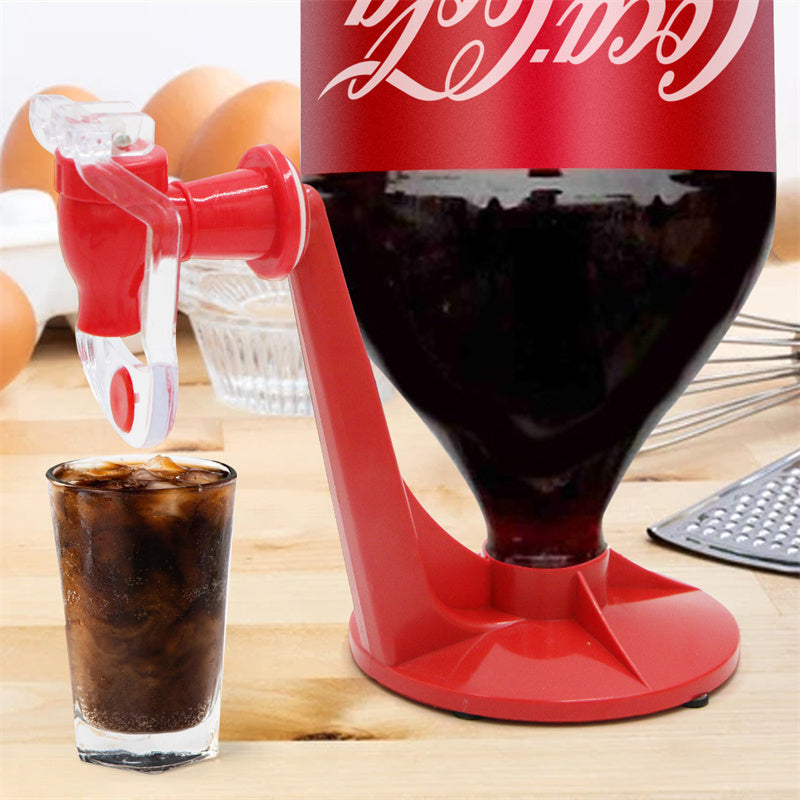 Water Jug Soda Beverage Dispenser Bottle Soda Upside Down Drinking Water Dispenser Gadget Party Home Bar Kitchen Gadget