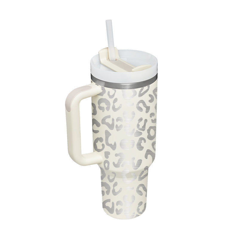 Insulated Tumbler 40oz - 25 Colors, 24hr Cold / 12hr Hot, Leakproof with Straw, for Car Gym Office
