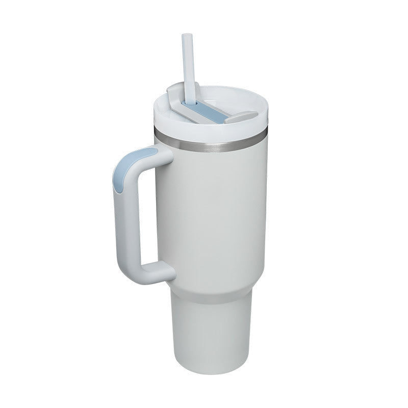 Insulated Tumbler 40oz - 25 Colors, 24hr Cold / 12hr Hot, Leakproof with Straw, for Car Gym Office