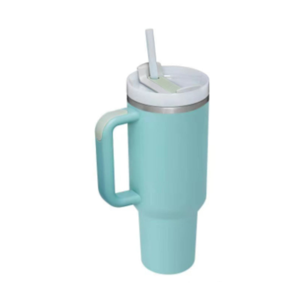 Insulated Tumbler 40oz - 25 Colors, 24hr Cold / 12hr Hot, Leakproof with Straw, for Car Gym Office