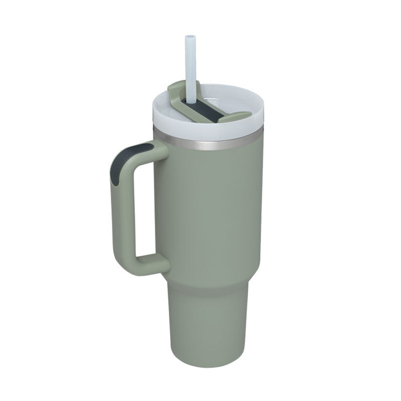 Insulated Tumbler 40oz - 25 Colors, 24hr Cold / 12hr Hot, Leakproof with Straw, for Car Gym Office